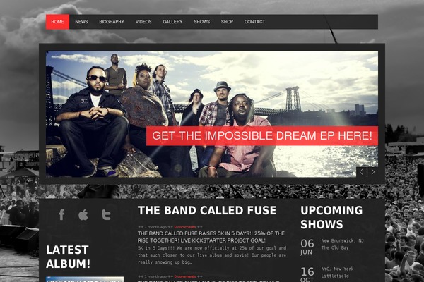 Soundboard theme site design template sample