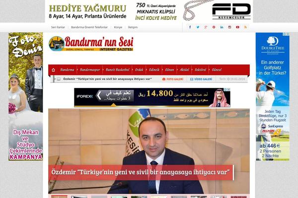Kanews theme site design template sample