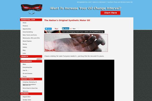 banditoil.com site used Banditoil