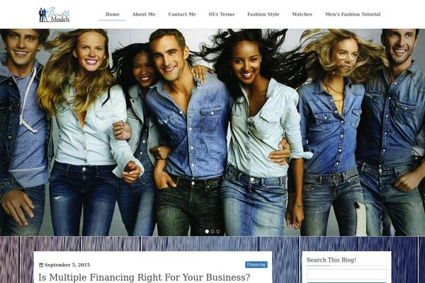Lightning theme site design template sample