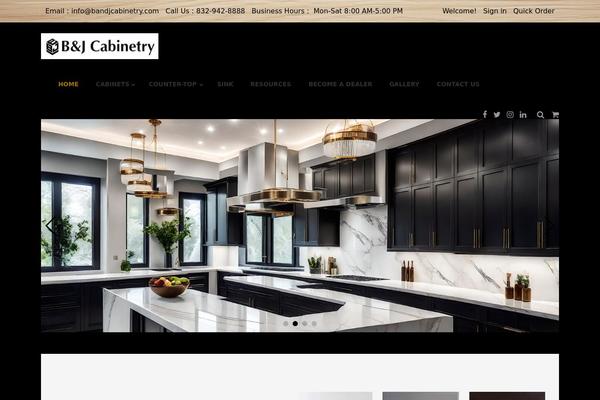 Theratio-child theme site design template sample
