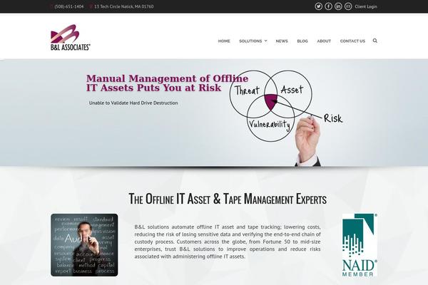 bandl.com site used Corporative