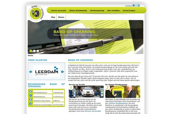 Site using Bannerspace Slideshow plugin