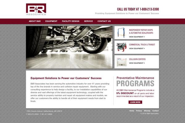Roots theme site design template sample