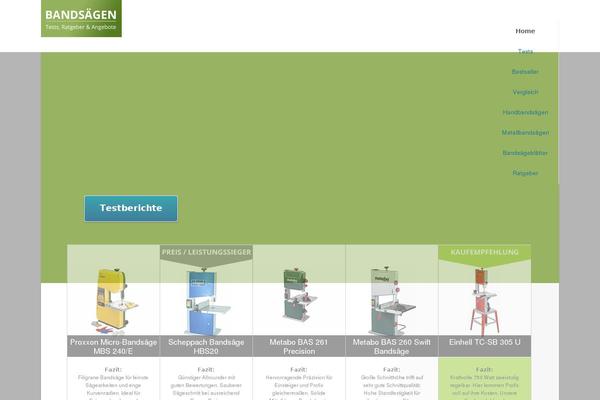 bandsaege-tests.de site used Blankslate-gutenberg