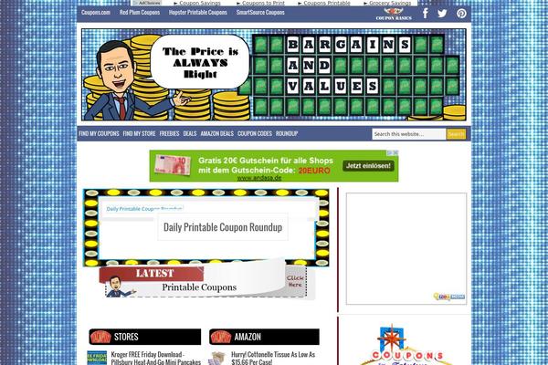 News theme site design template sample
