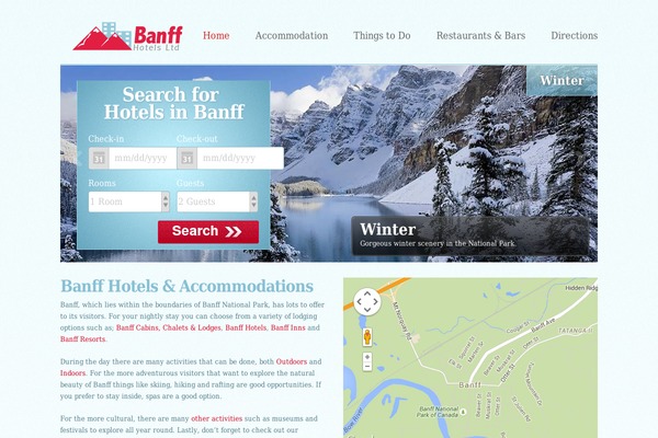 Site using Awesome Weather Widget plugin
