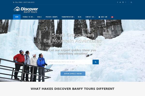 Adventure-tours theme site design template sample