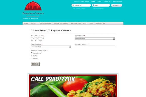 GeoTheme theme site design template sample