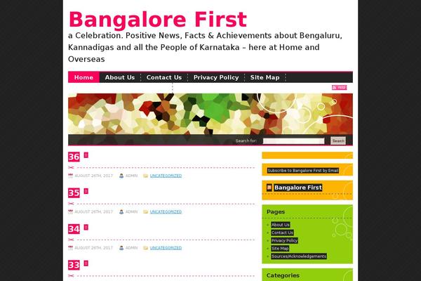 Fancy theme site design template sample