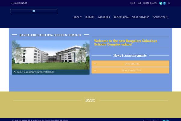 iNove theme site design template sample