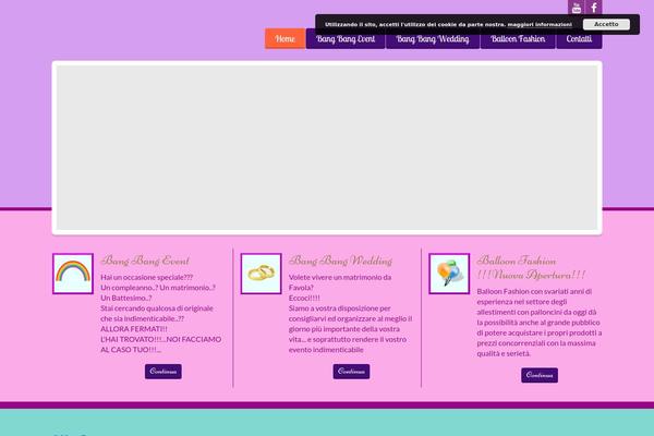 Happy Kids theme site design template sample