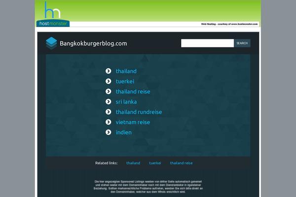 Bueno theme site design template sample