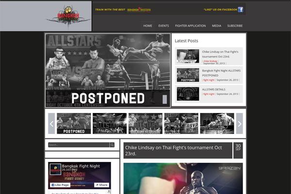 Site using Big MailChimp plugin