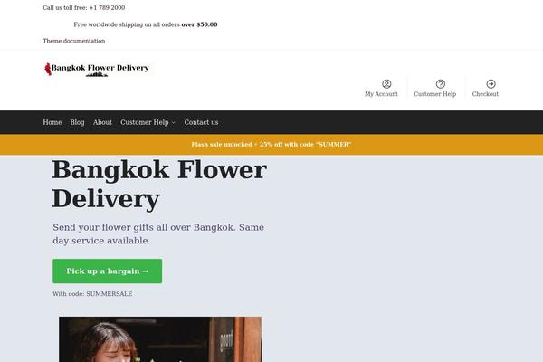 Shoptimizer theme site design template sample