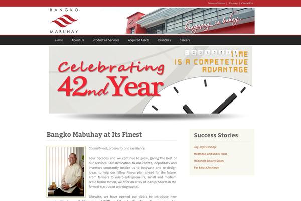 Bm theme site design template sample