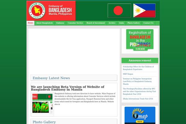Community theme site design template sample