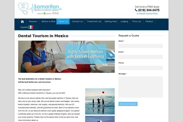 Aries theme site design template sample