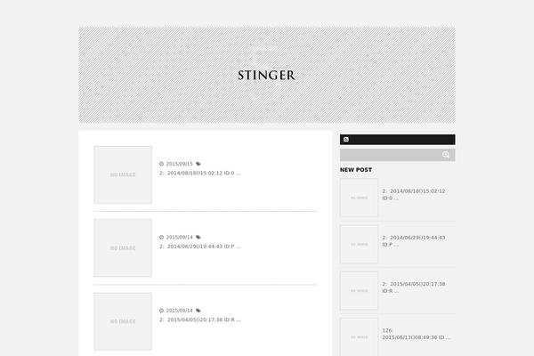 Stinger5ver20150505b theme site design template sample