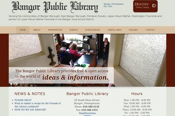 Winfield theme site design template sample