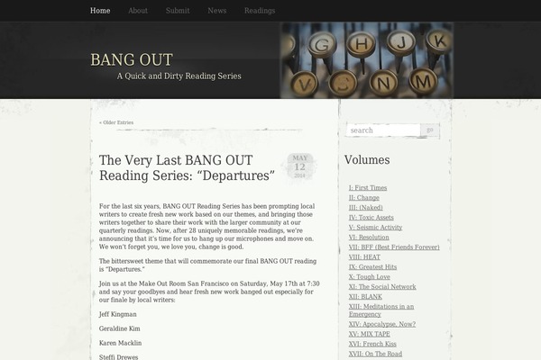 Elegant Grunge theme site design template sample