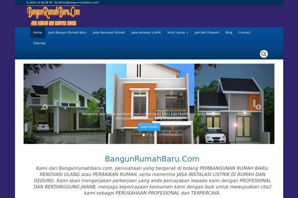 Openstrap theme site design template sample