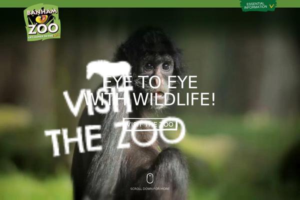 banhamzoo.co.uk site used Spongepress