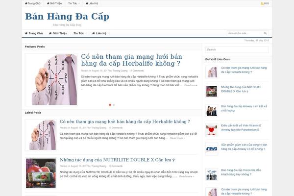 Twenty Seventeen theme site design template sample