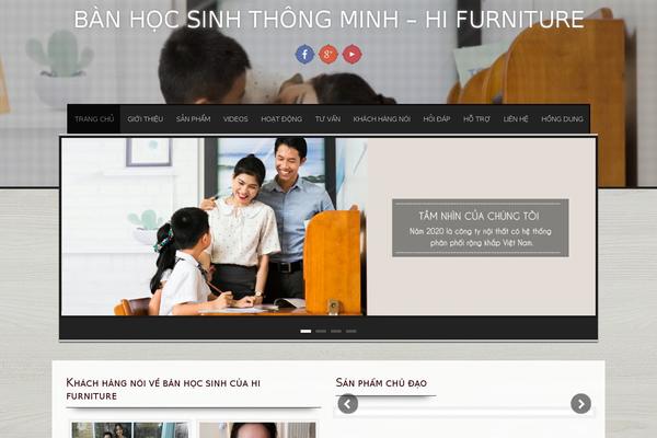 banhocsinh.net site used Sixteen-point