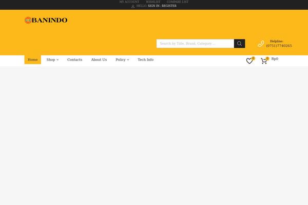 Site using Tz-feature-pack plugin