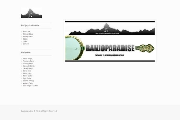 banjoparadise.ch site used Mystile