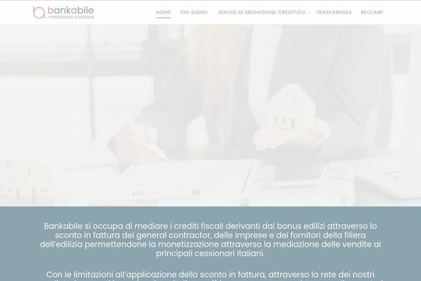 Corpus theme site design template sample