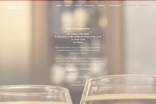 Cinnamon theme site design template sample