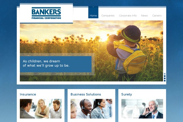 bankersfinancialcorp.com site used Stp-starter-theme