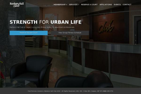 X Child theme site design template sample
