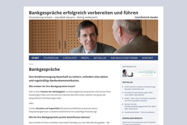 bankgespraeche.de site used Sander