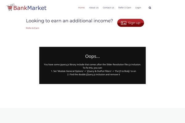 Site using Um-terms-conditions plugin