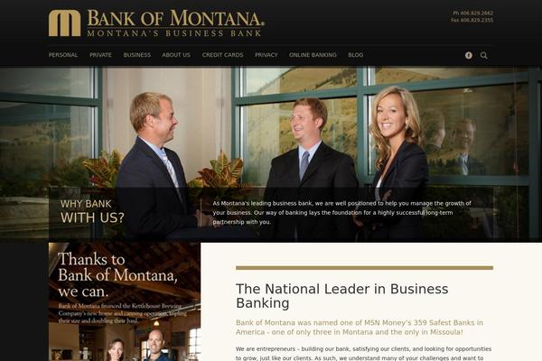 bankofmontana.com site used Bom