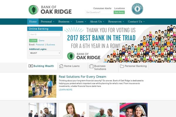 Site using Banksite-slider plugin
