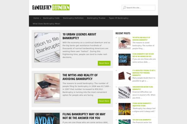 GreenChili theme site design template sample
