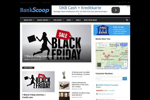 NewsMag theme site design template sample