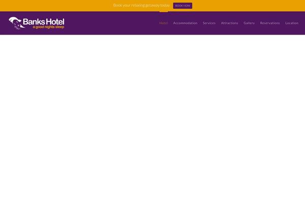 Site using WP Notification Bars plugin