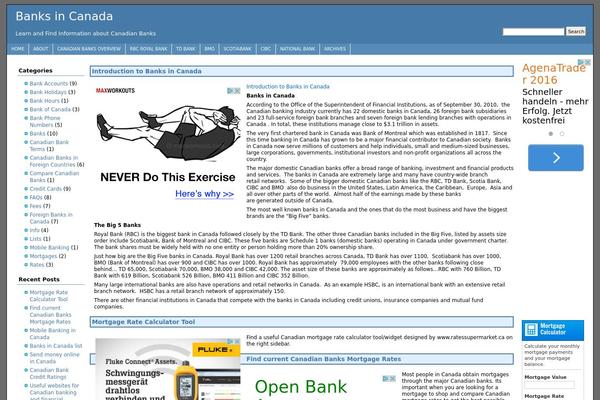 AndyBlue theme site design template sample