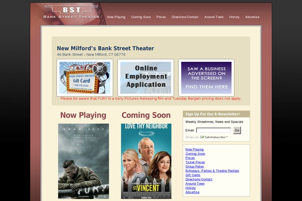 Site using Constant Contact WordPress Widget plugin
