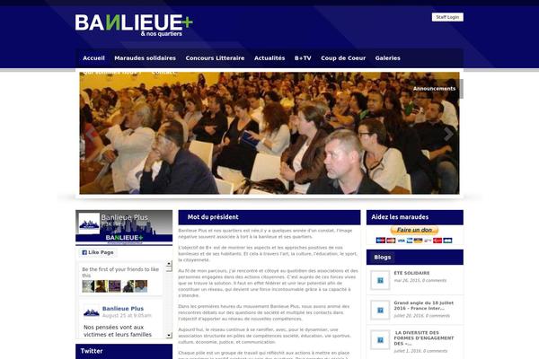 banlieueplus.fr site used Wisdom