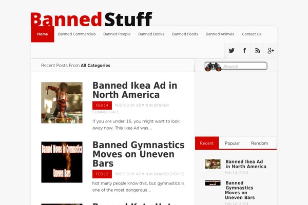 Nexus theme site design template sample