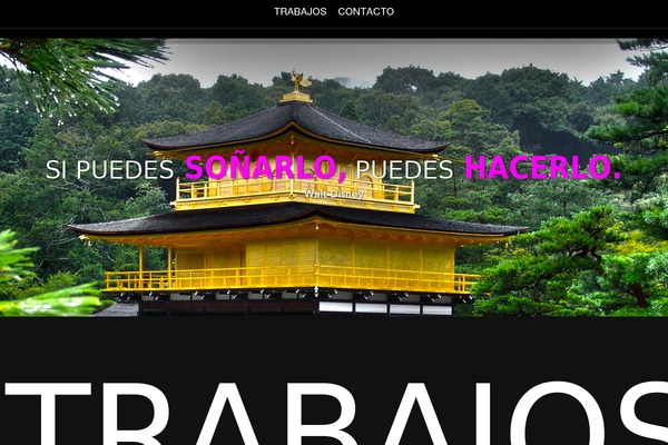 Surreal theme site design template sample