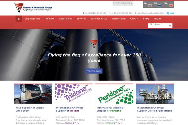 bannerchemicals.com site used Bannerchemical