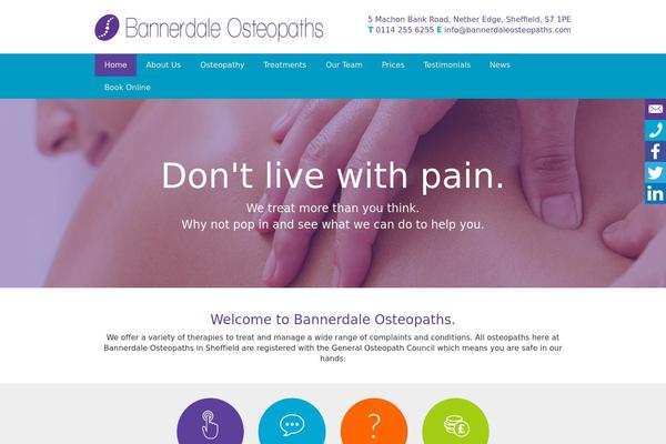 Panoramica theme site design template sample
