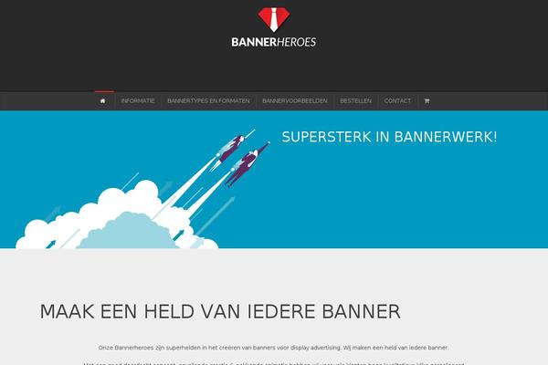 bannerheroes.nl site used Uncode